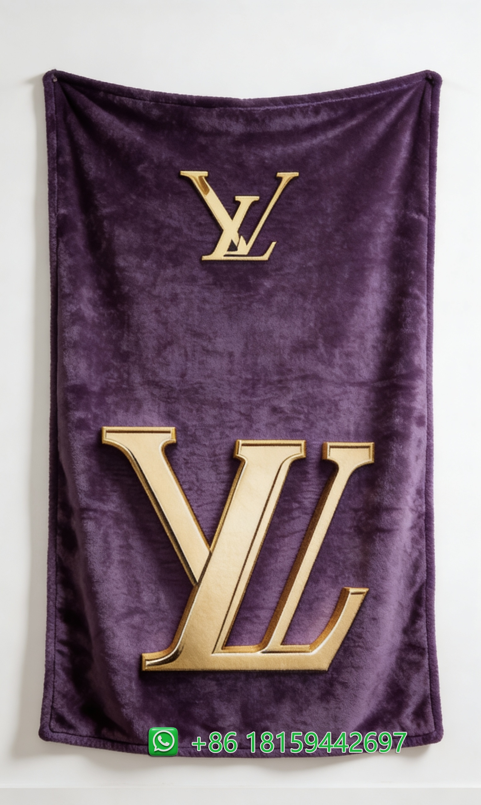 Louis Vuitton Throw Blankets